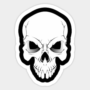 Skull Sticker